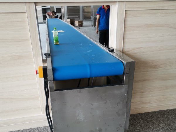 10米食堂配餐輸送機應(yīng)用
